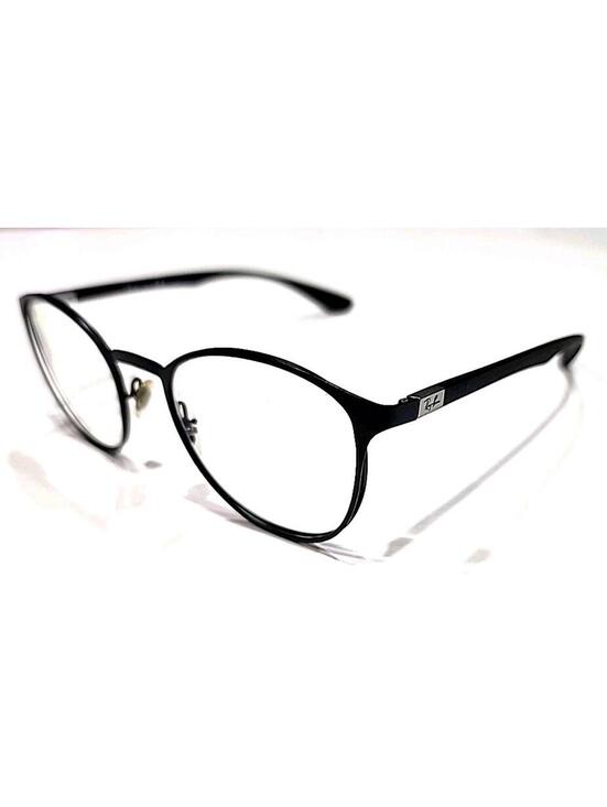 Ray Ban RB6355 2503 Black Round Eyeglasses Frame 50-20 145 main image 7